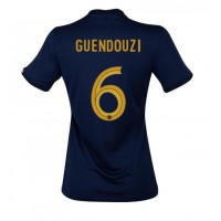 Echipament fotbal Franţa Matteo Guendouzi #6 Tricou Acasa Mondial 2022 pentru femei maneca scurta